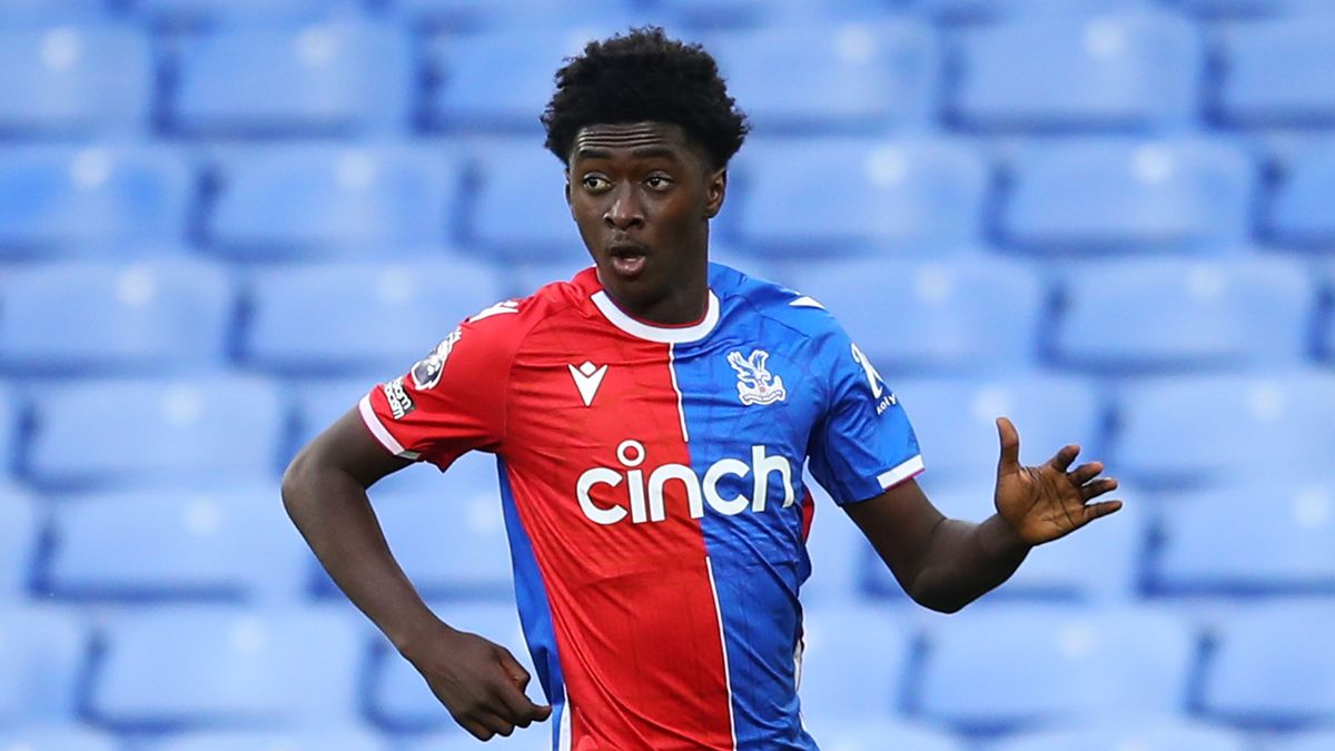 Jesurun Rak-Sakyi in action for Crystal Palace.