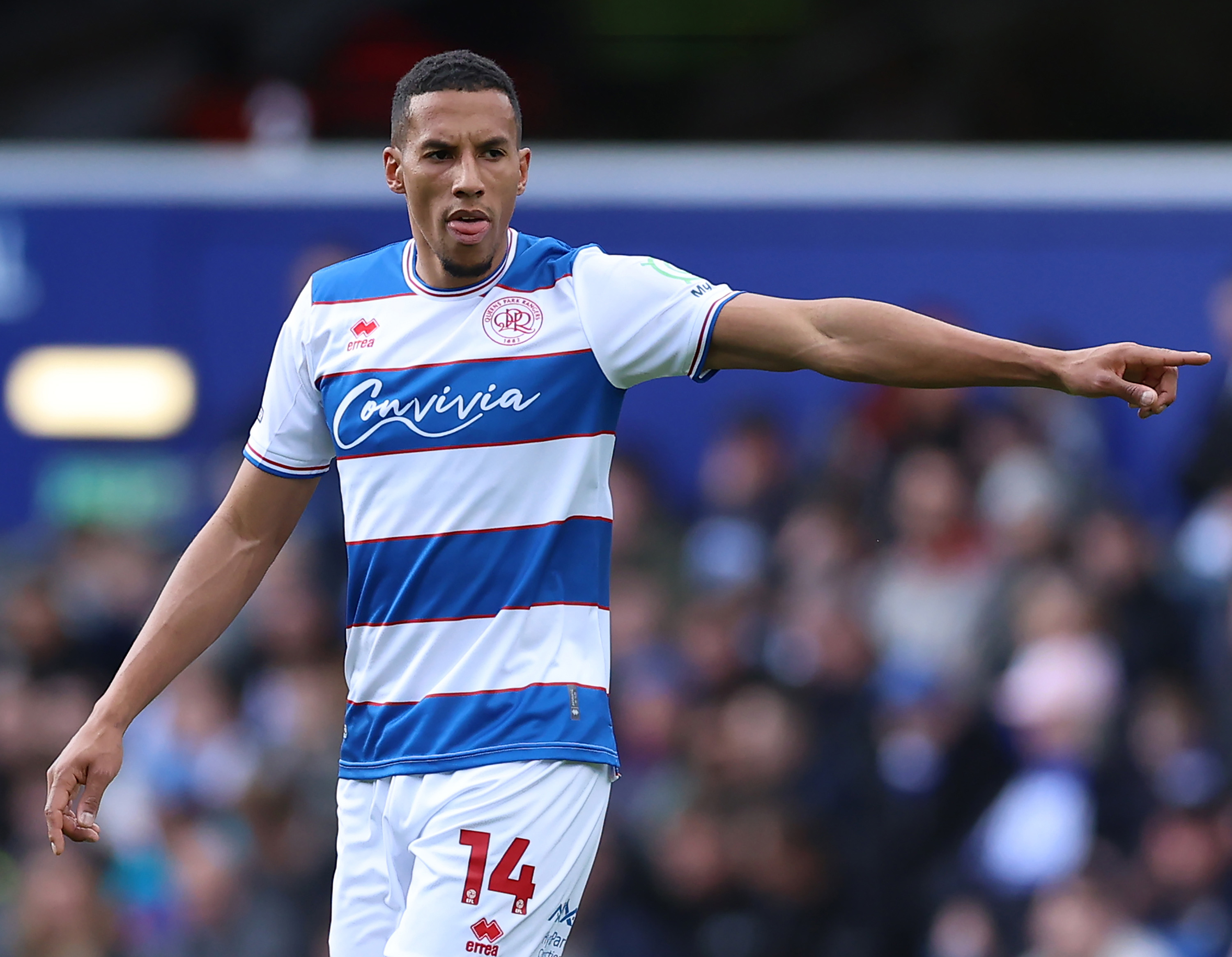 Isaac Hayden in action for QPR.